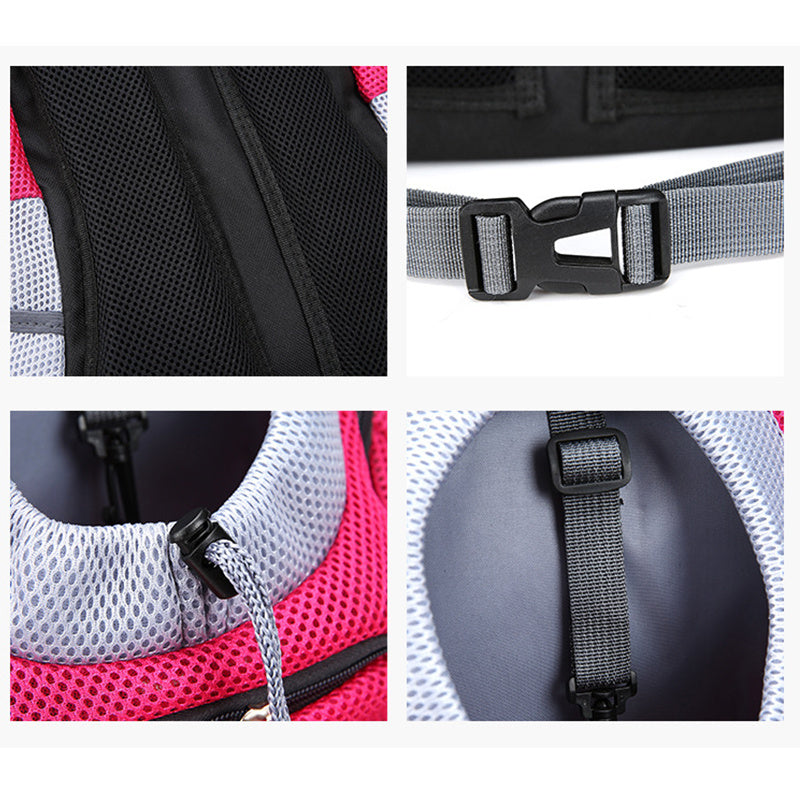 Portable Dog Carrier Backpack – Breathable Pet Travel Bag