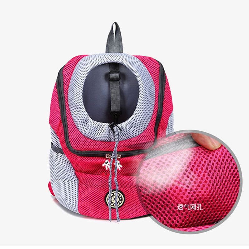 Portable Dog Carrier Backpack – Breathable Pet Travel Bag