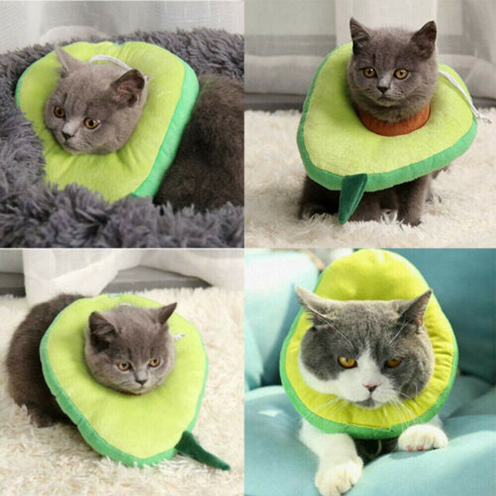 Adjustable Soft Pet Neck Cone – Comfortable Recovery Collar for Cats & Dogs