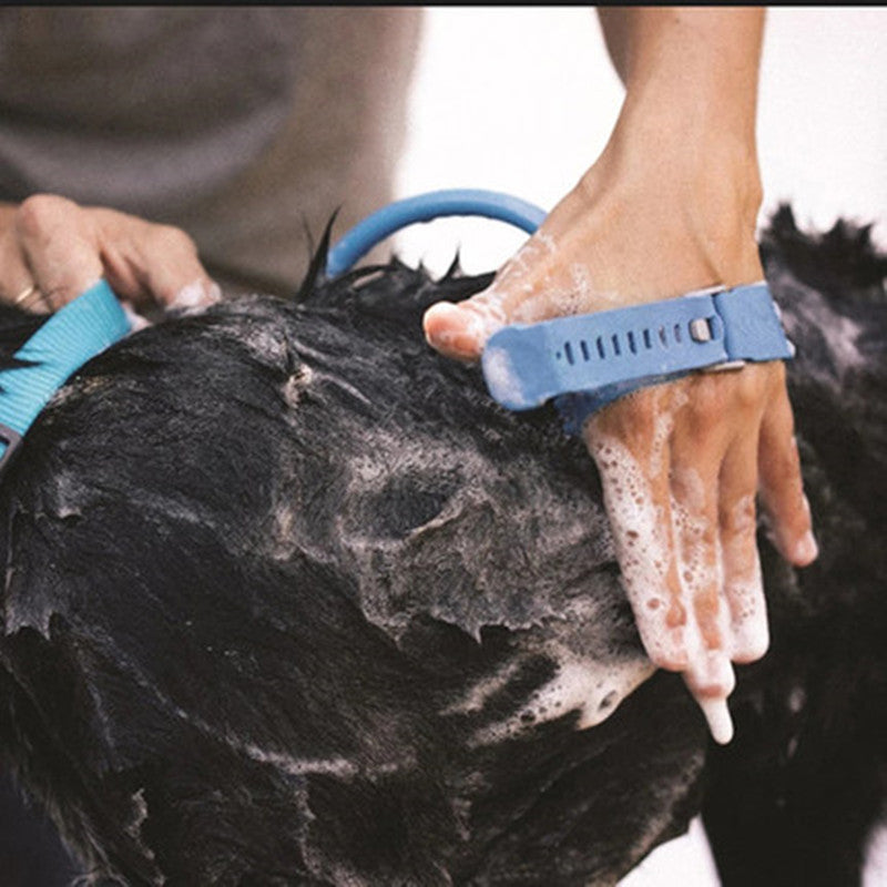 Pet Bathing Tool & Massager – 2‑in‑1 Shower Sprayer for Dogs & Cats