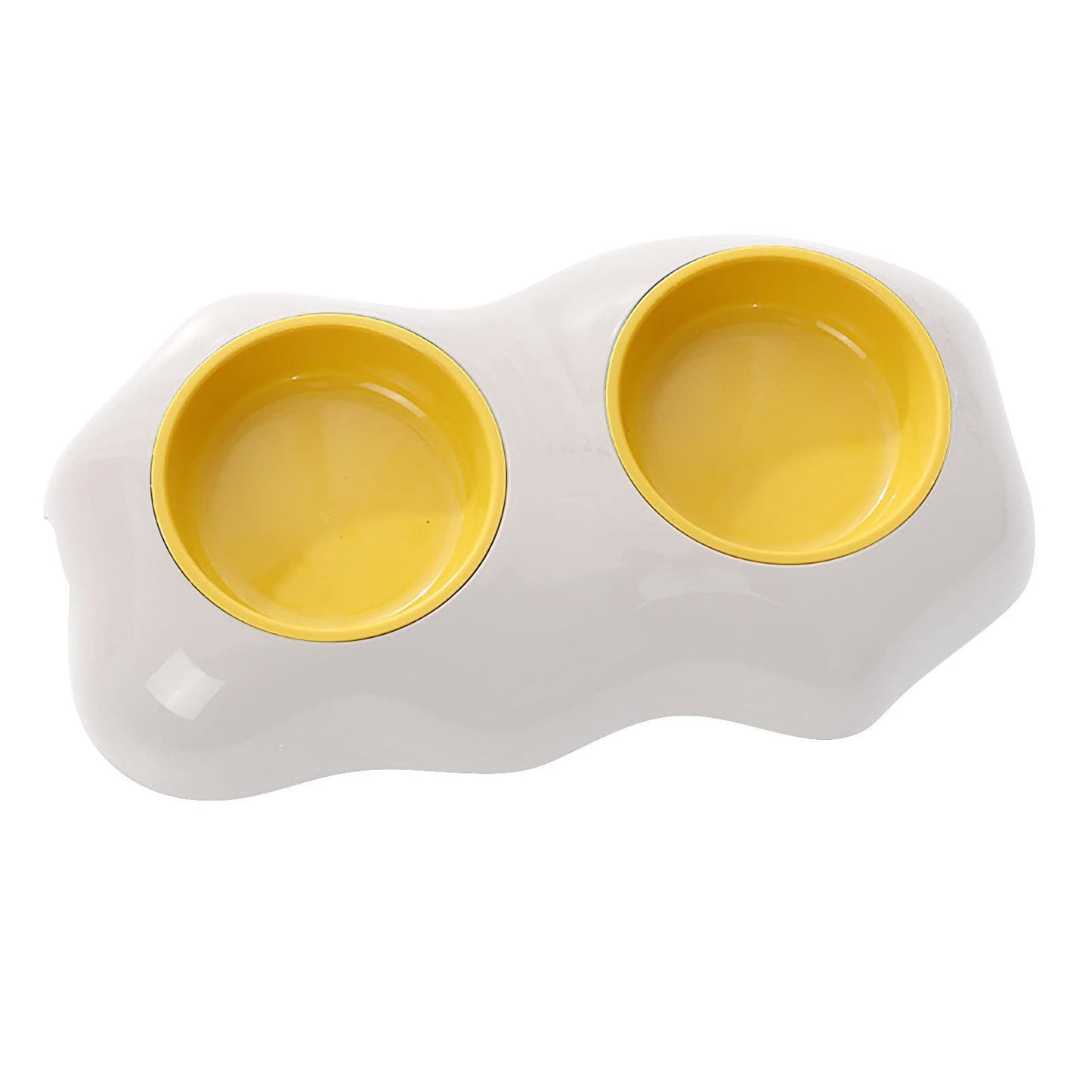 Cute Egg-Shaped Pet Bowl – Single & Double Food and Water Feeder