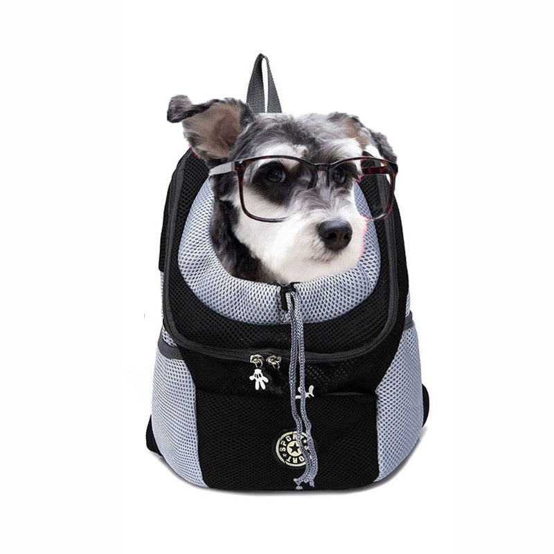 Portable Dog Carrier Backpack – Breathable Pet Travel Bag