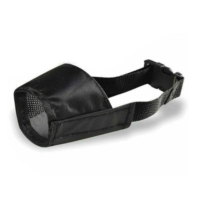Adjustable Soft Nylon Dog Muzzle – Breathable Anti-Bark & Bite Guard