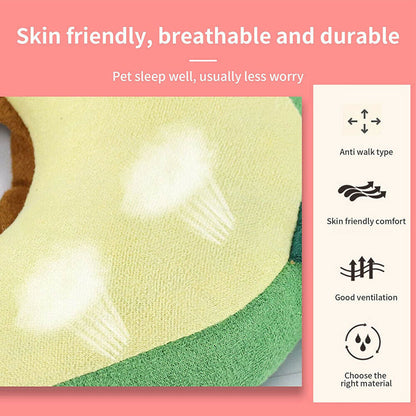Adjustable Soft Pet Neck Cone – Comfortable Recovery Collar for Cats & Dogs