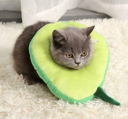 Adjustable Soft Pet Neck Cone – Comfortable Recovery Collar for Cats & Dogs