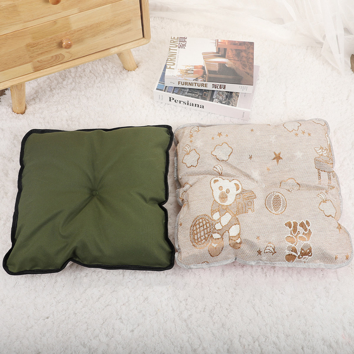 Cat Tent Bed with Soft Mat – Portable Cozy Cave for Cats & Small Dogs