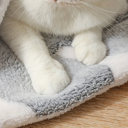 Self-Warming Pet Bed Mat – Washable Fleece Crate Pad for Cats & Dogs