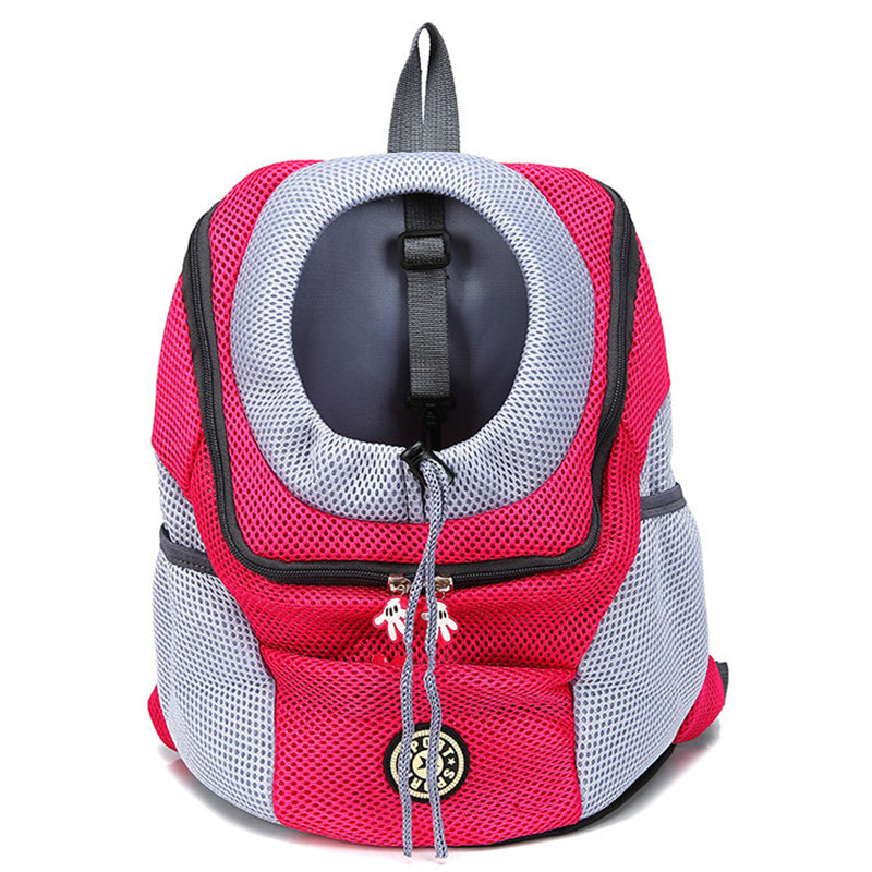 Portable Dog Carrier Backpack – Breathable Pet Travel Bag