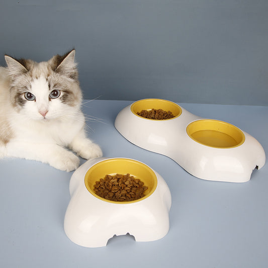 Cute Egg-Shaped Pet Bowl – Single & Double Food and Water Feeder